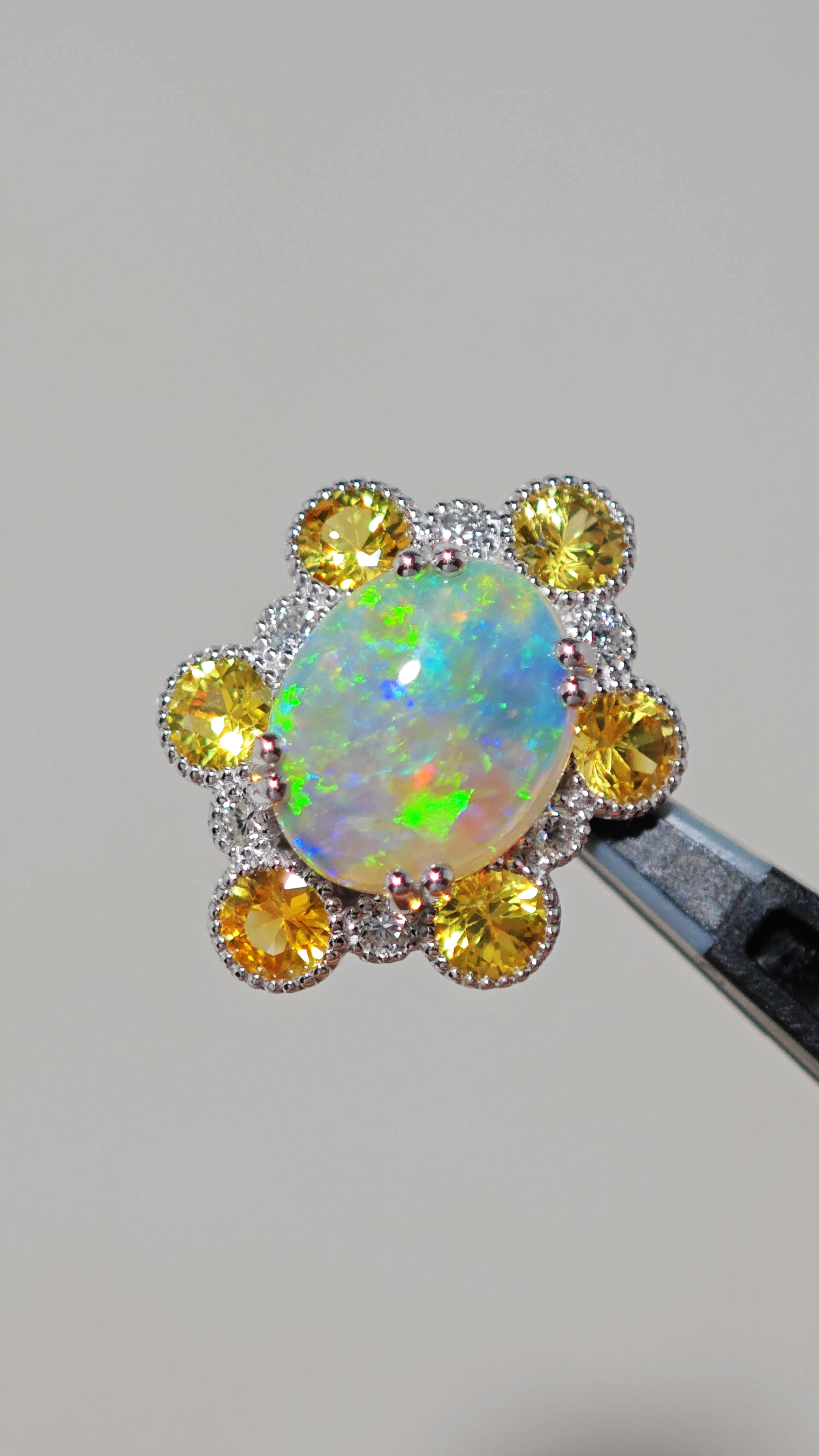 オパールリング LeCiel 購入不可シルバー925 オパール ギミックリングTOP – LeCiel Jewelry