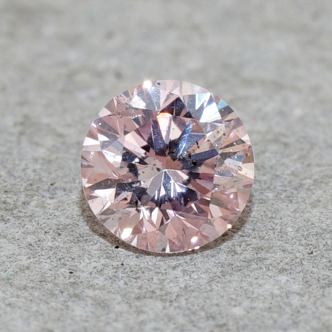 12 Light Pink Diamond 0.063ct 2.48mm