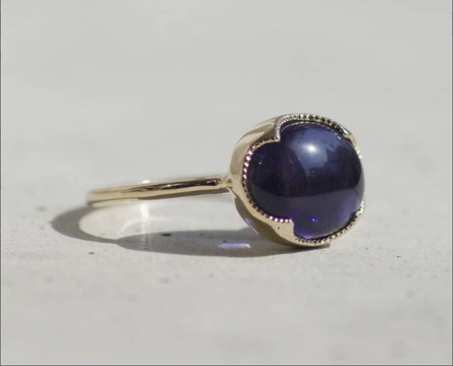 ■Order_ring_★Live241019LIVE012 star sapphire 3.50ct hirmiks_k #4973