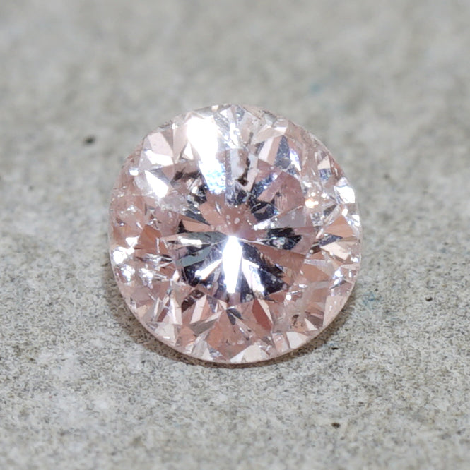 5 Light Pink Diamond 0.074ct 2.54mm