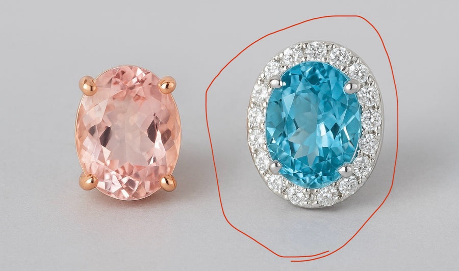 ■Order_earrings_★Live250913LIVE57 aquamarine 2.25ct★r_life_h