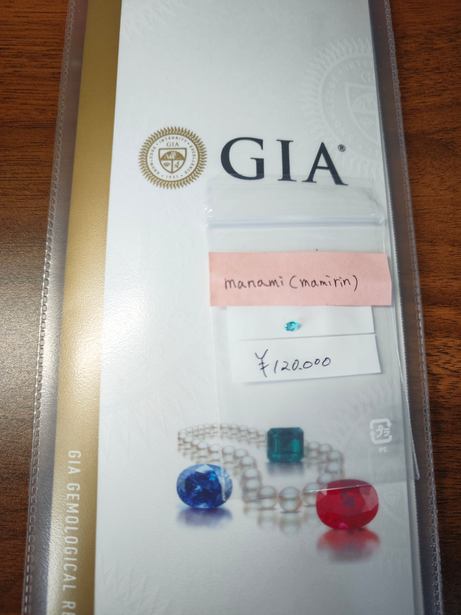 ★Live250418LIVE60 paraiba tourmaline 0.16ct