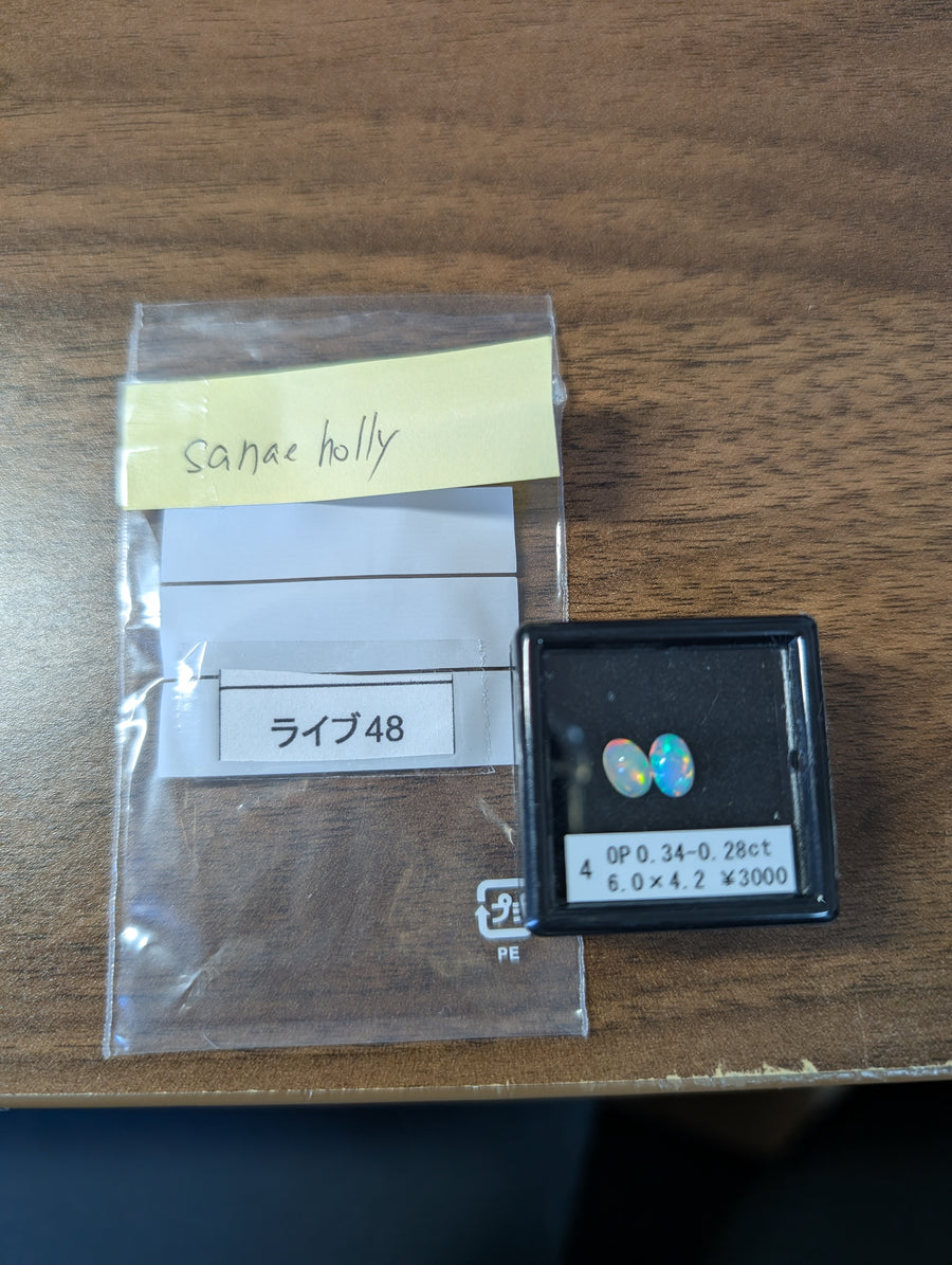 ★Live250429LIVE48 Ethiopian Opal 0.34 0.28ct