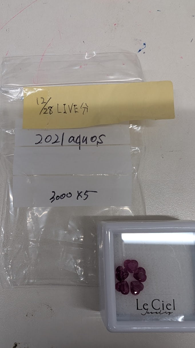 ★Live241228LIVE063 Heart Ruby×5★2021aquos