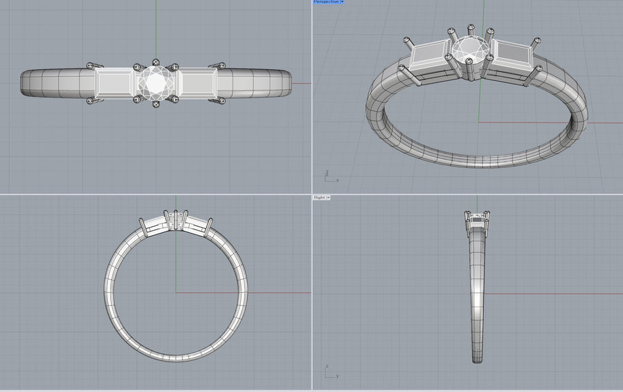 ■Order_ring_★Live250208LIVE001_Paraiba tourmaline_0.055ct/★Live250125LIVE006 bucket diamond_0.20ct hibari4909