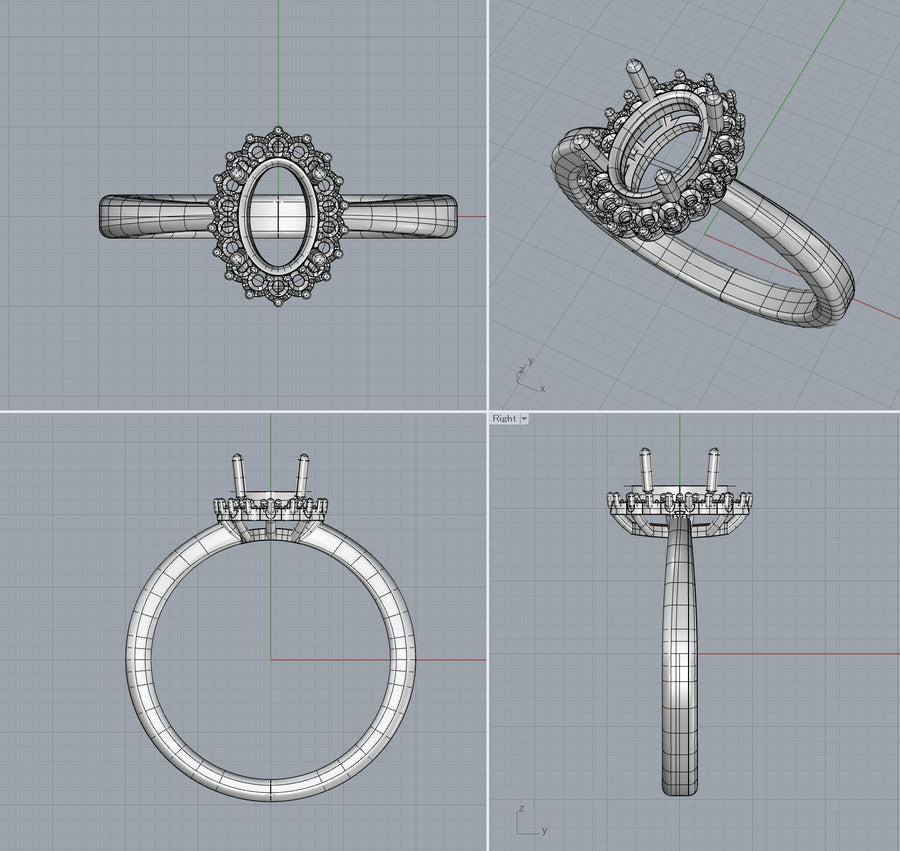 ■Order_ring_#5957★Live250412LIVE09 black opal 0.53ct★tanzanite.tourmalin