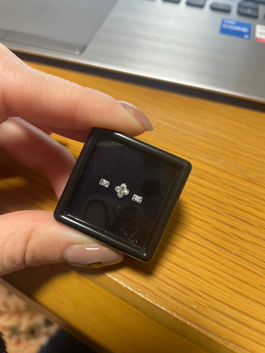 ■Order_ring_★Live240907LIVE033 bucket diamond 0.14ct lily diamond #4679 mini_caplico