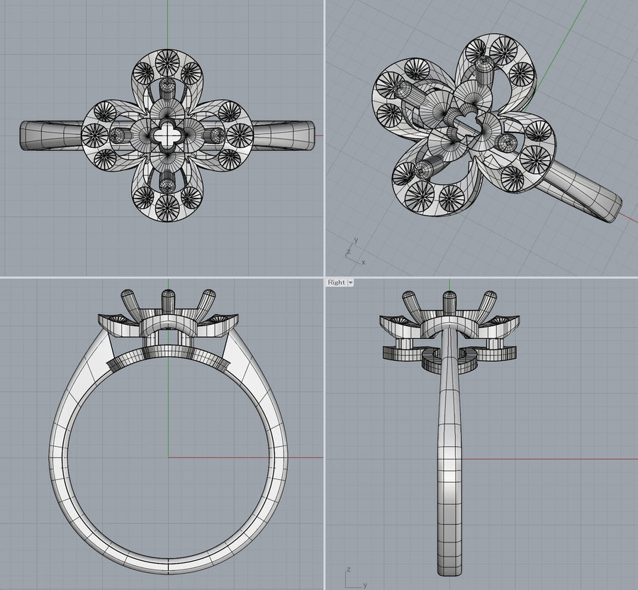 ■Order_ring_★lily diamond 0.347ct hi10mi711