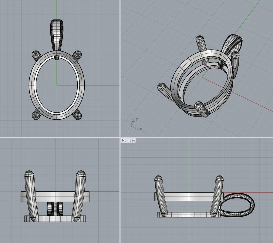 ■Order_pendant charm_★rutile quartz 2.2ct★riko.20930