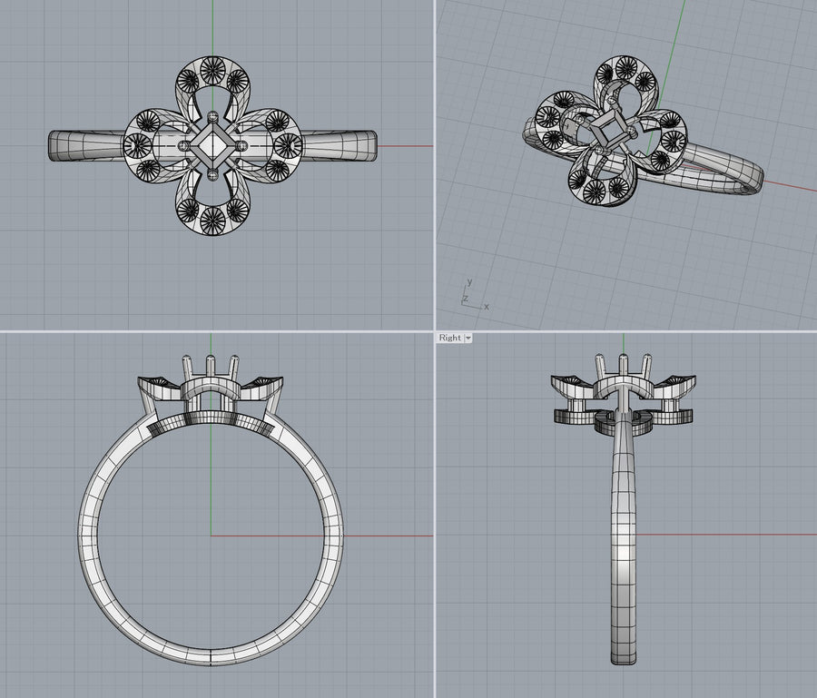 ■Order_ring_★alexandrite 0.066ct★rella_e_pebble