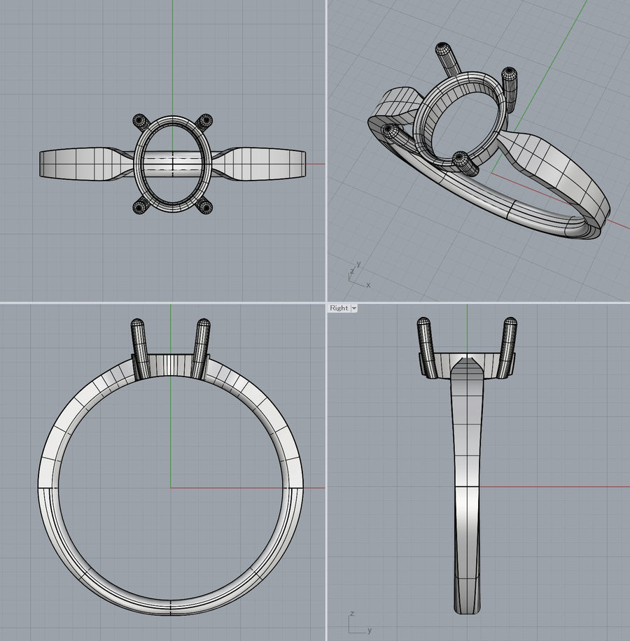 ■Order_ring_★Live250813LIVE67 black opal 0.78ct #6481