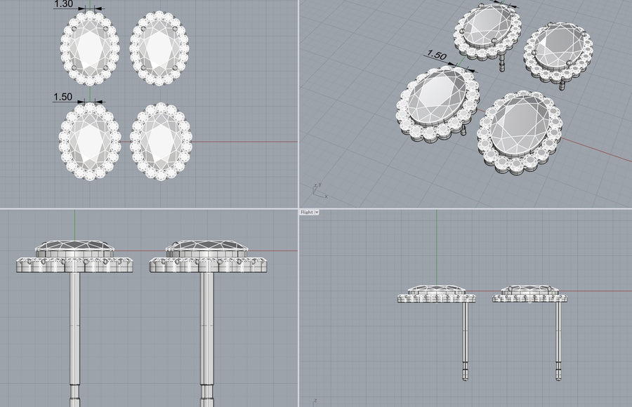 ■Order_earrings_★Live250913LIVE57 aquamarine 2.25ct★r_life_h