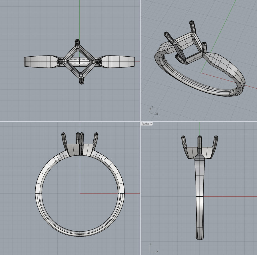 ■Order_ring_★Zircon 1.05ct★springflower0125