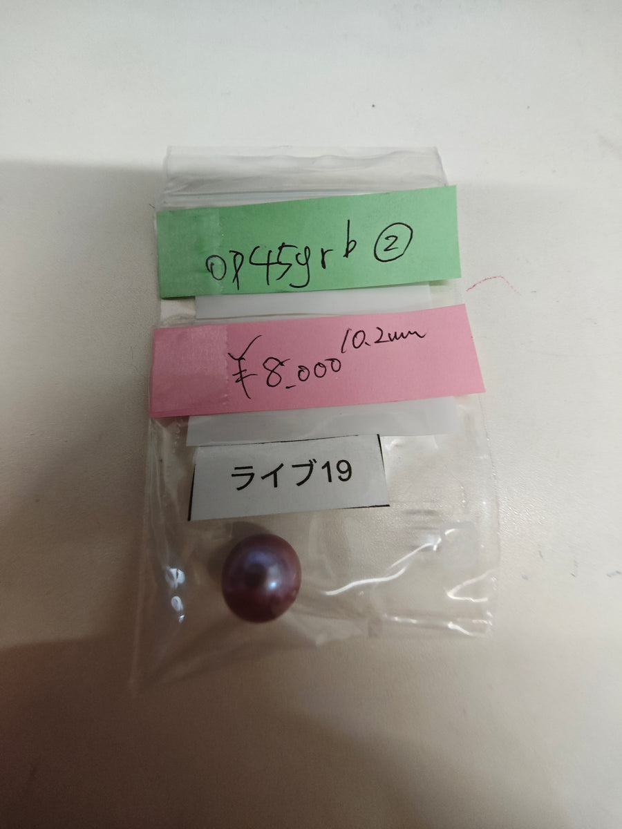 ★Live250813LIVE19 pearl 10.2mm