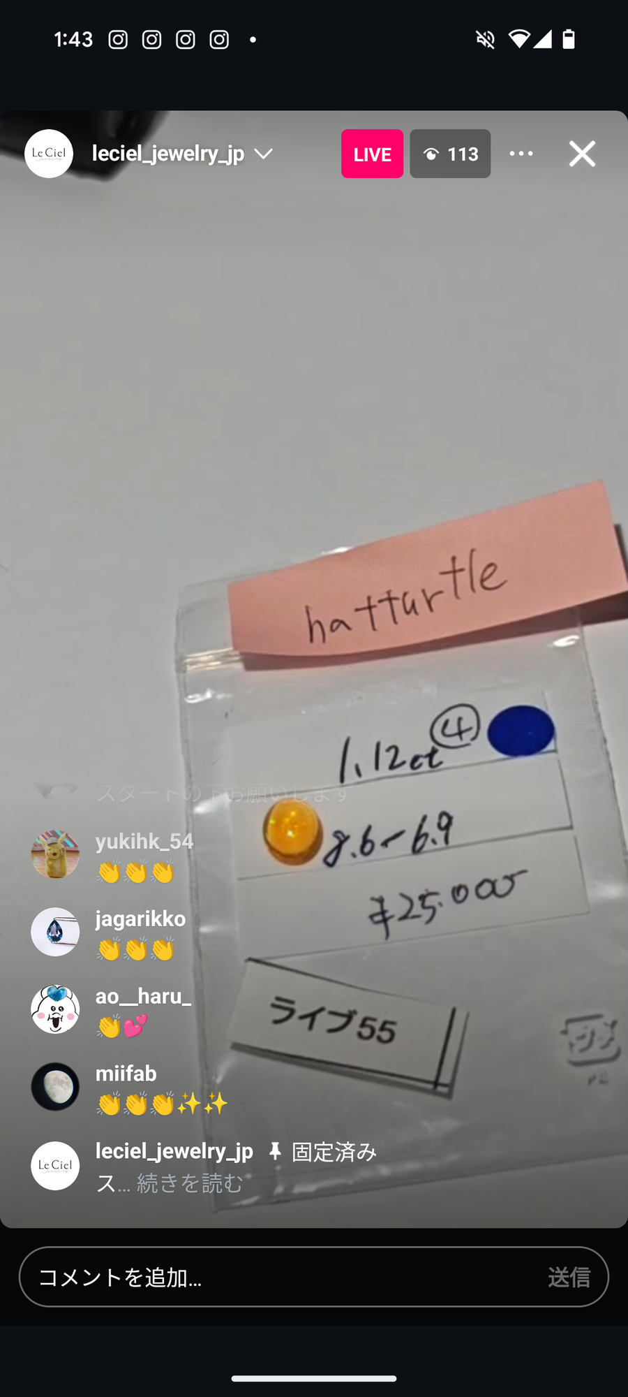 Live240830LIVE055 opal 1.12